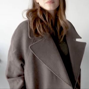 NWOT H&M oversized wool blend coat